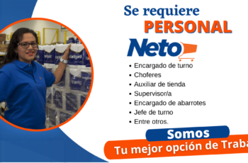 Tiendas Neto - TRABAJOS EMPLEOS