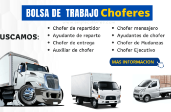 trabajo para choferes en todo el pais