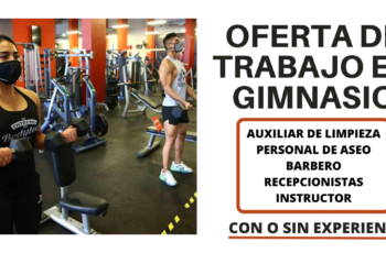 Postúlate a los trabajos en Gimnasios