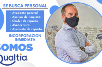 Fabrica de alimentos Qualtia busca personal